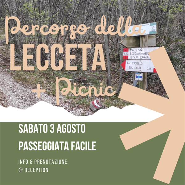 Camminata della lecceta con picnic